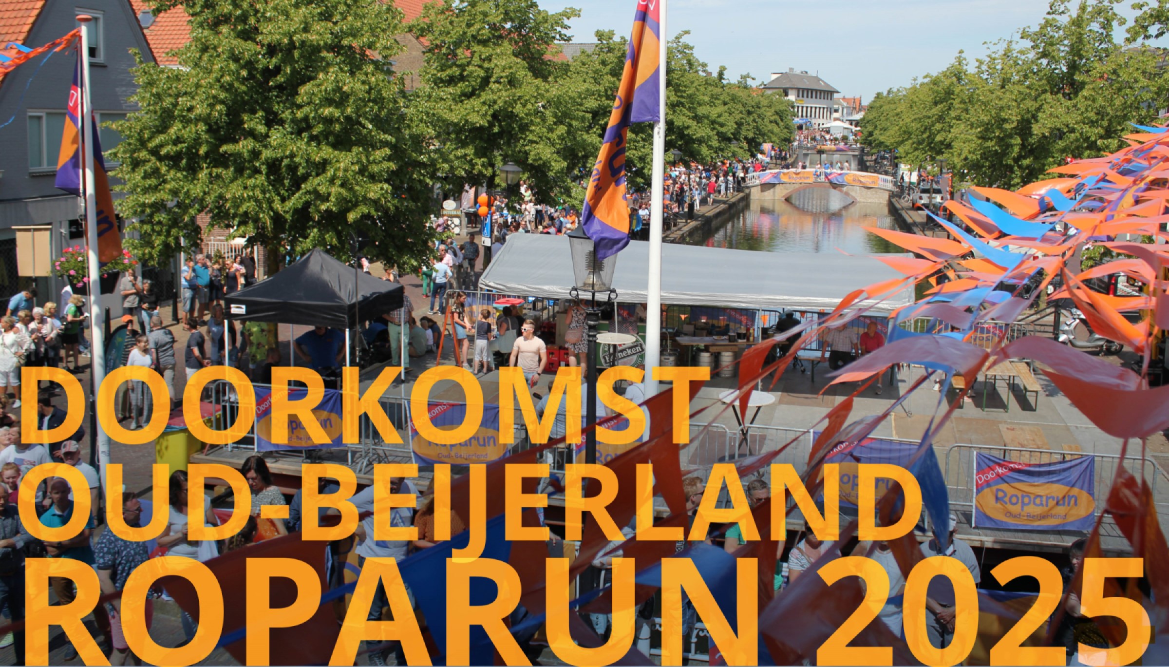 Doorkomst Roparun Oud-Beijerland 2025